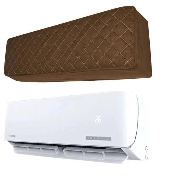 Premium Cotton AC Cover 2-Piece Set for 1.5 Ton & 2 Ton Units
