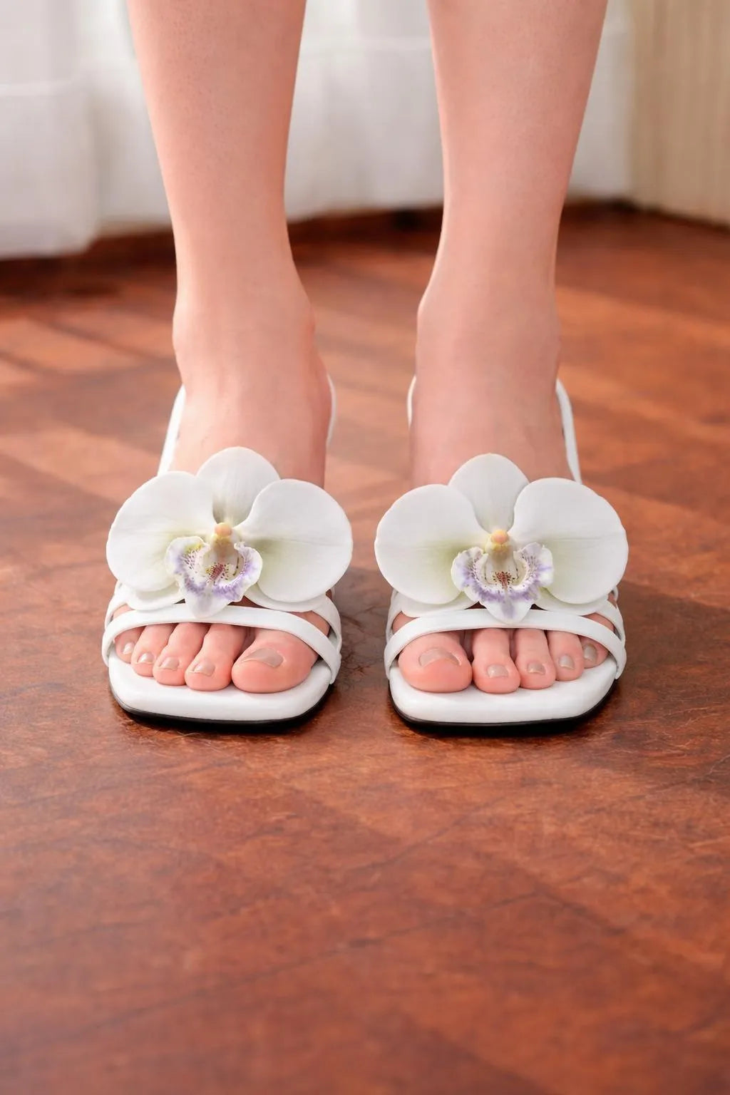 *Product Name*: White Orchid Heels for Women Casual Formal Wear
