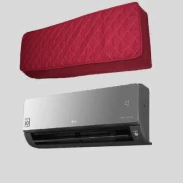 Premium Cotton AC Cover 2-Piece Set for 1.5 Ton & 2 Ton Units